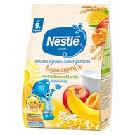 Nestlé ryžovo-kukuričná mliečna kaša jablko banán marhuľa 230g