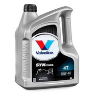 VALVOLINE SYNPOWER 4T 10W40 4L SN, MA/MA-2 syntet.