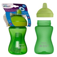 PHILIPS AVENT hrnček 300 ml 18M+ UČÍME SA PIŤ ZELENÝ