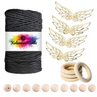 Macrame Angel Wings Kit Sada na výrobu macrame anjela