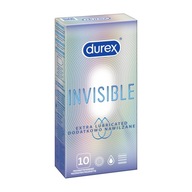 Durex Invisible Moisturized Condómy 10 ks