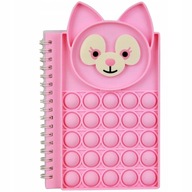 NOTEBOOK DIÁR NOTEBOOK POP IT SENSORY TOY