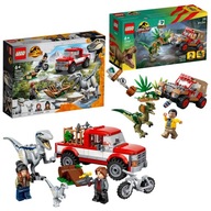 LEGO 76958 Jurský svet Dilophosaurus Ambush Zachytenie velociraptora