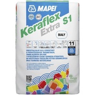 Lepiaca malta Mapei Keraflex extra S1, biela, 23kg.