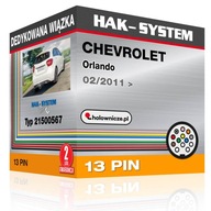 Dedikovaný postroj CHEVROLET Orlando 02/2011+ 13-pi