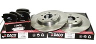 DISK + DESTIČKY ZADNÉ AUDI A4 B8 A5 A6 C7 A7 Q5 300mm