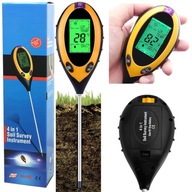 METER KYSELINY PÔD 4v1 TESTER ZEMNÝ PH METER