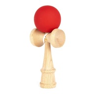 Kendama japonská drevená hra Pro 58mm červená