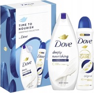 Darčeková súprava gélu, antiperspirantu DOVE TIME TO NOURISH