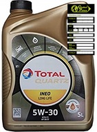 TOTAL QUARTZ OIL 5W30 INEO LONG LIFE 5L ACEA C3