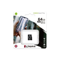 Kingston microSD karta 64GB 100MB/s UHS-I Plus