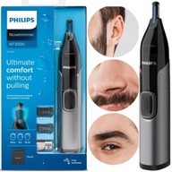 2v1 PHILIPS Trimmer SHAVER uši obočie nos SET