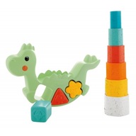 CHICCO ECO+ SORTER PUZZLE DINOSAUR VEŽA 3v1