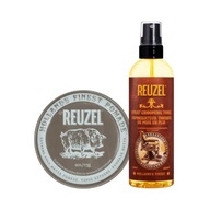 Reuzel Extreme Hold pasta na vlasy 113g Reuzel Spray Grooming Tonic 100ml