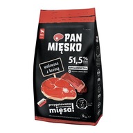 Pan Meat hovädzie mäso s chrumkavým kozím mäsom M 9kg