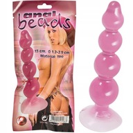 VAGINAL ANAL PLUG ružové sexuálne guľôčky BEADS