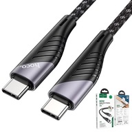 hoco U95 USB Type-C + Type-C PD kábel 60W 3A 1,5M