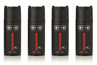 STR8 RED CODE DEODORANT SPREJ 4x150ml