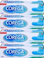 Corega, Frisch krém na zubné protézy 40g, sada 4ks,