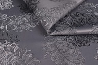 Diva Graphite Čalúnenie látky Jacquard Dekoratívny materiál