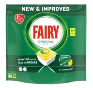 Fairy Original Tablety do umývačky riadu citrón 64 ks