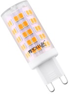 LED ŽIAROVKA 4,5W G9 BIELE SOLLUX OSVETLENIE