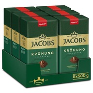 Jacobs Kronung mletá káva 6x500g