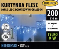 ZÁCLONA BULINEX BLESK 200LED W/W 9,6m MODRÁ