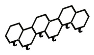 HEXAGON vešiak na uteráky, 60 CM, kov