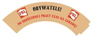 Natáčky na vlasy z Poľskej ľudovej republiky (PRL) muffinové košíčky, 6 ks