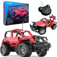 TECHNICKÉ JEEP BLOCKS TERÉNNE AUTO 2v1 RC OVLÁDANÉ