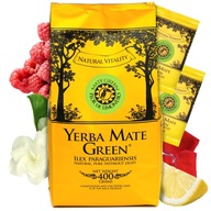 Yerba Mate Zelená Flor De Limonero Malina 500g