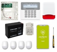Satel kompletný Perfecta alarm 4 GSM SMS detektory (01783)