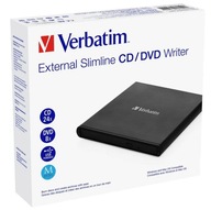 VERBATIM EXTERNÝ CD DVD REKORDÉR USB M-DISC!