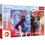 Puzzle Trefl Frozen 2 Pri hľadaní dobrodružstiev 260 dielikov