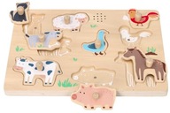 Adam Toys Sound puzzle FARM puzzle