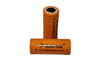 2x Batéria 26650 8800 mAh 4,2V LI-ION