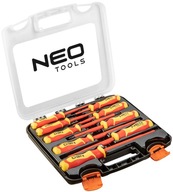 NEO TOOLS 04-142 SÚPRAVA SKRUTKOVAČOV ELEKTRICKÉ SKRUTKOVAČE, OCEL 1000V 9 KS.