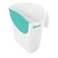 Akuku Mug oplach hlavy mätovo-biely