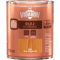 VIDARON OLEJ NA DREVO TEAK NATURAL D02 0,75L