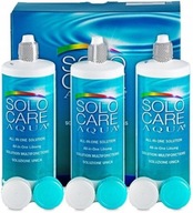 SET: SOLO CARE AQUA 3x360ML ŠOŠOVKY TEKUTINY + 3 NÁDOBY