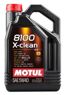 Motorový olej Motul 8100 X-clean 5W40 5L