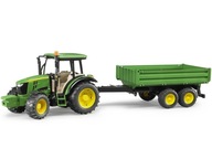 Bruder 02108 Traktor John Deere 5115M s prívesom