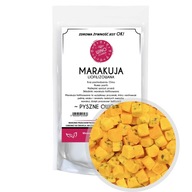 Marakuja kocky, mrazom sušené, lahodné ovocie, 100g