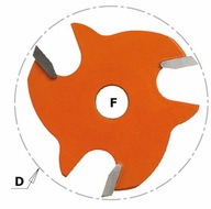 CMT Pílový kotúč na drážkovanie I=3,2 D=47,6 F=8