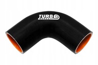 90 stupňové koleno TurboWorks Pro Black 57 mm