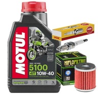 CR9E SET MOTUL OLEJ 1L ZÁSTRČKA NA FILTRE YAMAHA MT125 20-22