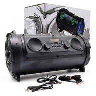 VÝKONNÝ BLUETOOTH REPRODUKTOR PRENOSNÝ BOOMBOX BAZOOKA TUBA MP3 RÁDIO AUX LED