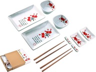 WHITE Sushi set pre 2 osoby - 10 prvkov