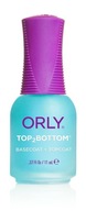 ORLY TOP2BOTTOM BASE A TOP PRE TRADIČNÉ LAKY NA NECHTY VEGAN USA